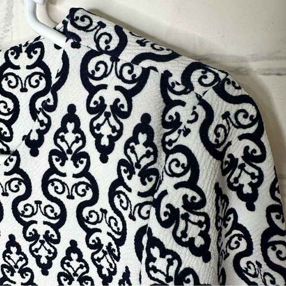 Charter Club petite medium black & white top - Picture 4 of 5